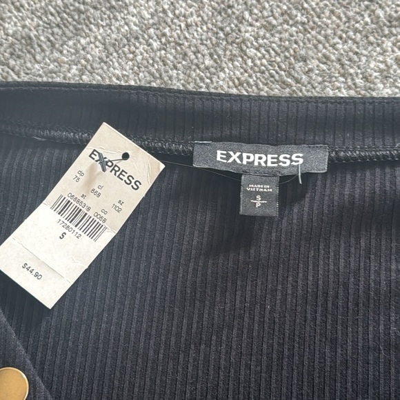 Express Ribbed Bodysuit - Picture 6 of 9